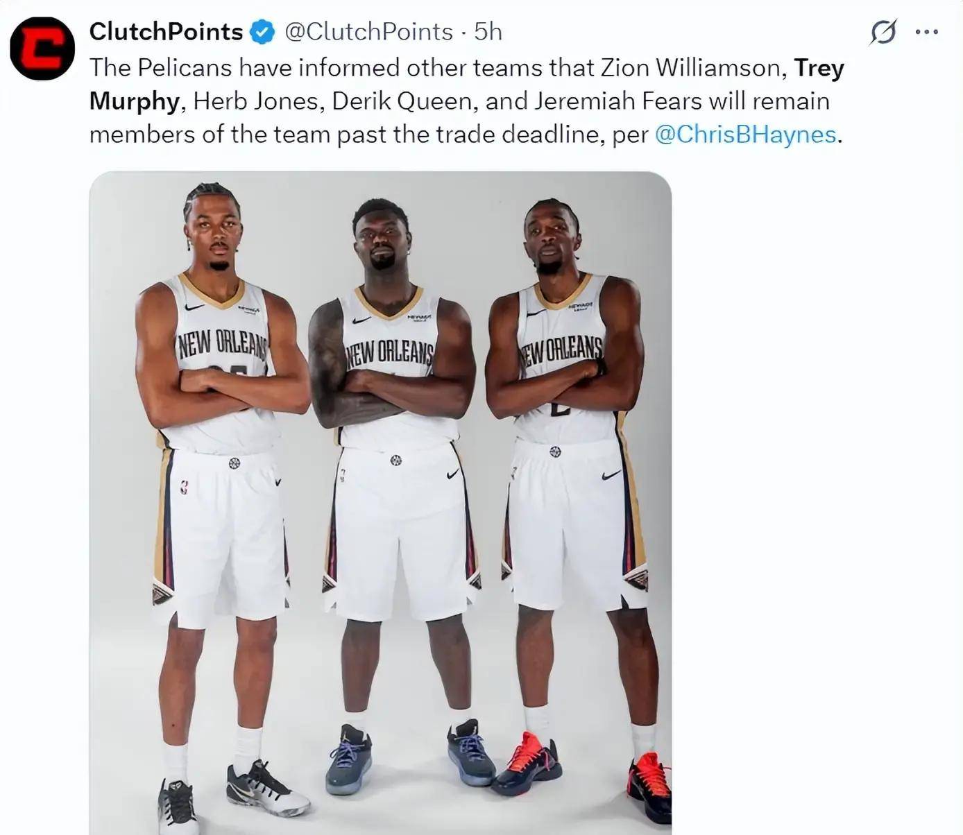 九游-关于NBA总决赛赛程吃紧，新奥尔良鹈鹕赛后内部沟通，更衣室稳定，球队文化再被提及的信息